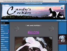 Tablet Screenshot of candyscockers.com
